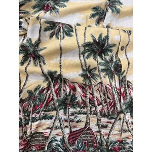 VTG Campia Moda Palm Tree Hawaiian Shirt‎ Tropical Print Button Up Men's L